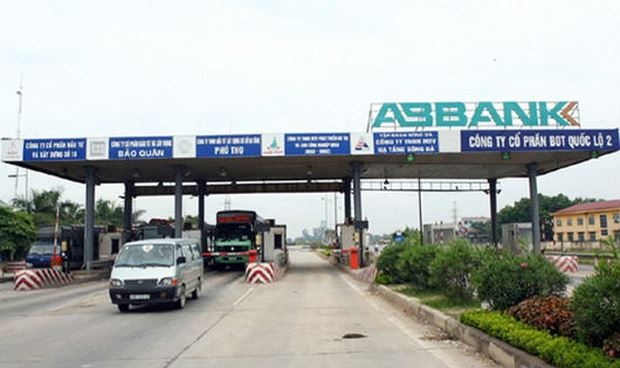 Trạm thu ph&iacute; Dự &aacute;n BOT QL2 Nội B&agrave;i - Vĩnh Y&ecirc;n.