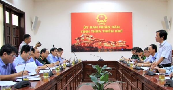 Đoàn công tác Ban chỉ đạo Trung ương về phòng chống thiên tai làm việc tại Thừa Thiên Huế