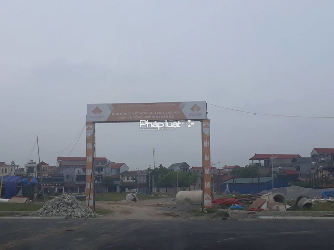 Dự &aacute;n&nbsp;khu nh&agrave; ở kết hợp khu Thương mại Dịch vụ thị trấn Hồ.