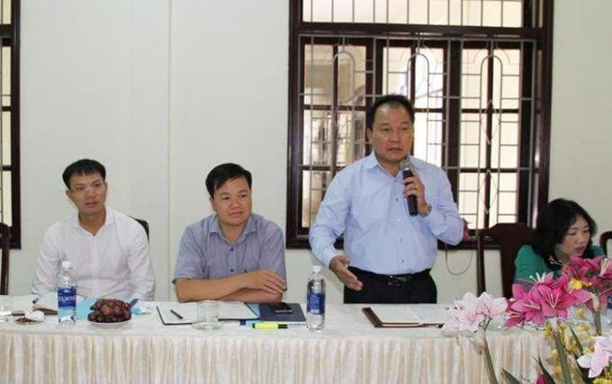 Cục trưởng Cục Hộ tịch, quốc tịch, chứng thực Nguyễn C&ocirc;ng Khanh giải đ&aacute;p c&aacute;c kiến nghị của Sở Tư ph&aacute;p Thừa Thi&ecirc;n Huế.