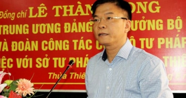 Bộ trưởng Lê Thành Long đánh giá cao kết quả công tác của Tư pháp Thừa Thiên Huế