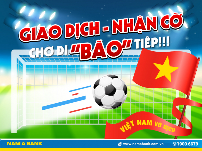 Tiếp lửa Olympic Việt Nam tại Asiad 2018, Nam &Aacute; Bank d&agrave;nh nhiều qu&agrave; tặng hấp dẫn cho kh&aacute;ch h&agrave;ng