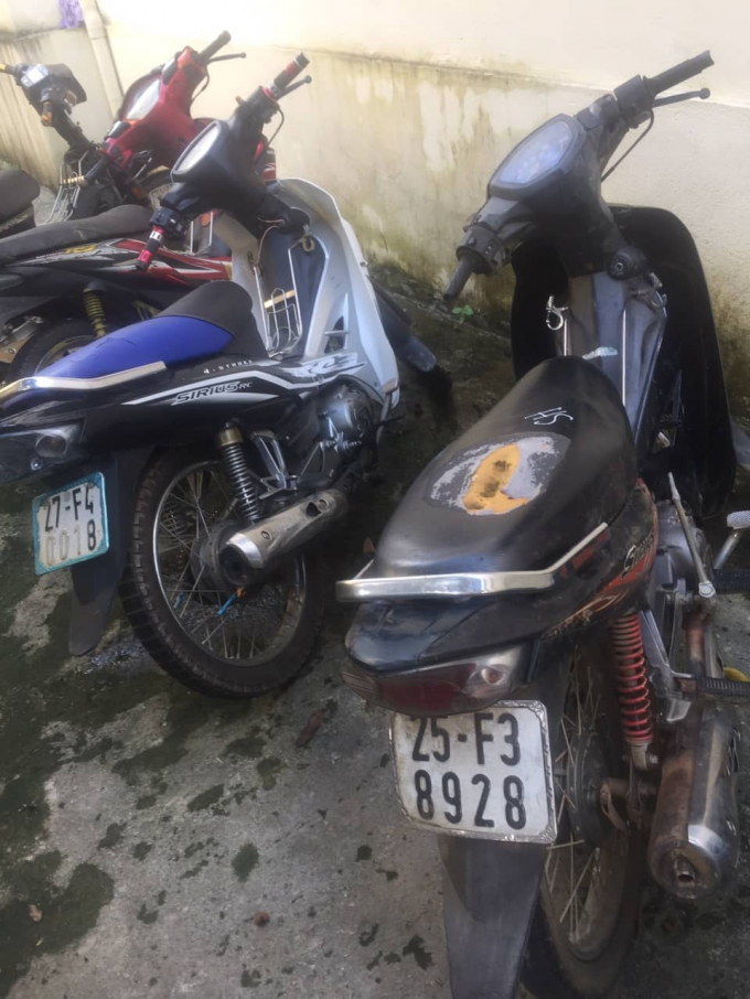 Tang vật cơ quan c&ocirc;ng an thu giữ được.