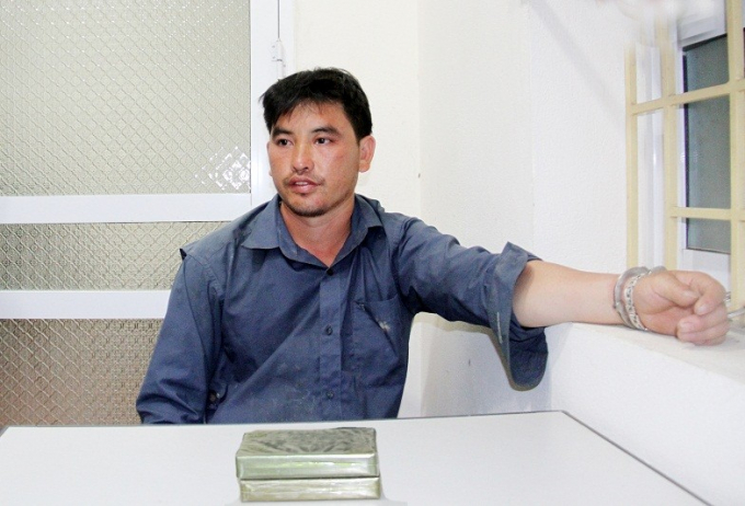 Đối tượng L&ugrave; Seo P&aacute;o tại cơ quan điều tra. (Ảnh: C&ocirc;ng an L&agrave;o Cai).