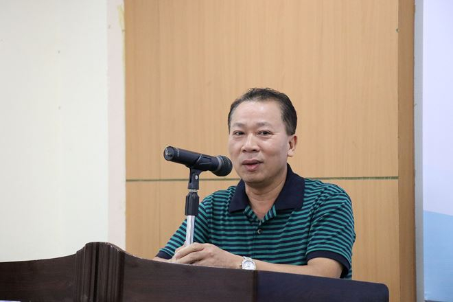 TS. Đ&agrave;o Văn Hội - Tổng Bi&ecirc;n tập b&aacute;o Ph&aacute;p luật Việt Nam.