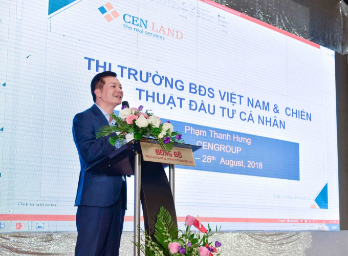 Tham gia thuyết tr&igrave;nh tại sự kiện, &ocirc;ng Phạm Thanh Hưng &ndash; Ph&oacute; Chủ tịch HĐQT CENGROUP cho biết: &ldquo;Trong 30 năm qua, nguồn kiều hối b&agrave; con kiều b&agrave;o chuyển về nước kh&ocirc;ng hề thua k&eacute;m FDI, nhưng tỷ lệ đầu tư v&agrave;o BĐS cao hơn rất nhiều. Tuy nhi&ecirc;n, do khoảng c&aacute;ch địa l&yacute; xa x&ocirc;i, thiếu th&ocirc;ng tin v&agrave; đặc biệt l&agrave; c&aacute;c dịch vụ hỗ trợ giao dịch, n&ecirc;n b&agrave; con thường kh&aacute; vất vả, bay về nhiều lần hoặc nhờ người th&acirc;n. CENLAND v&agrave; VEREC hy vọng sẽ l&agrave;m cầu nối để trực tiếp tư vấn v&agrave; hỗ trợ kiều b&agrave;o&rdquo;.