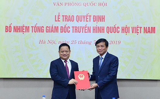 Bổ nhiệm ông Vũ Minh Tuấn làm Tổng giám đốc Truyền hình Quốc hội