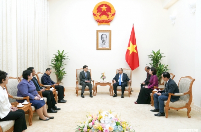 Thủ tướng tiếp Thống đốc Ngân hàng Trung ương Thái Lan