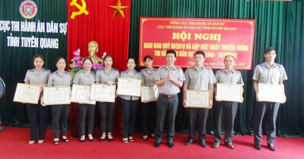 Tuyên Quang:  Thi hành 5.158 vụ việc, thu gần 190 tỷ đồng