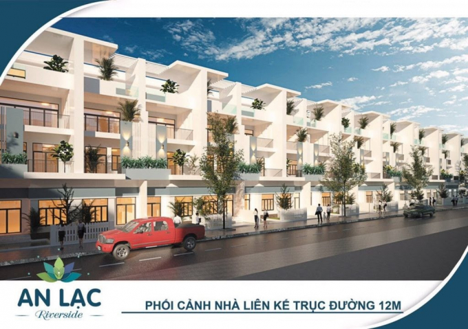 Dự án khu dân cư An Lạc Riverside đang được xem là thỏi nam châm hút khách tại Bình Chánh.