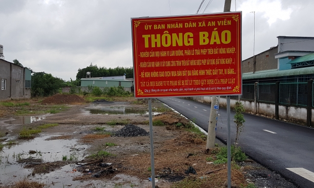 Tỉnh Đồng Nai siết chặt tình trạng phân lô bán nền trái phép