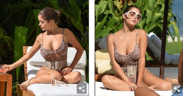 Người mẫu Anh Demi Rose bốc lửa đốt cháy "vạn" ánh mắt