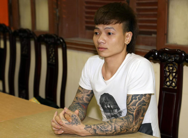 Khá bảnh. Ảnh cơ quan công an cung cấp