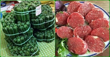 Giật mình nem chua bẩn làm từ thịt thối, bì lợn ngâm oxy già