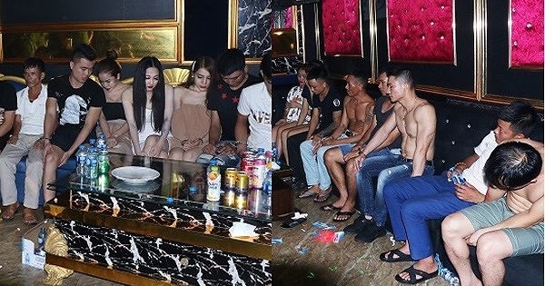 Đột kích quán karaoke, phát hiện 20 "dân chơi" đang sử dụng ma túy