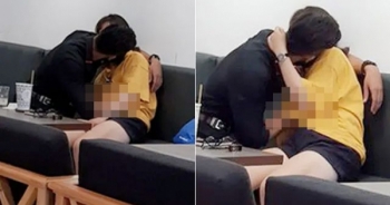 "Nóng mắt" với cảnh "mây mưa" của cặp đôi Sài thành trong quán trà sữa