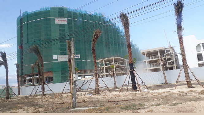 Bị đình chỉ, ‘siêu’ dự án The Arena vẫn thi công, rao bán rầm rộ cả nghìn căn Condotel - ảnh 1