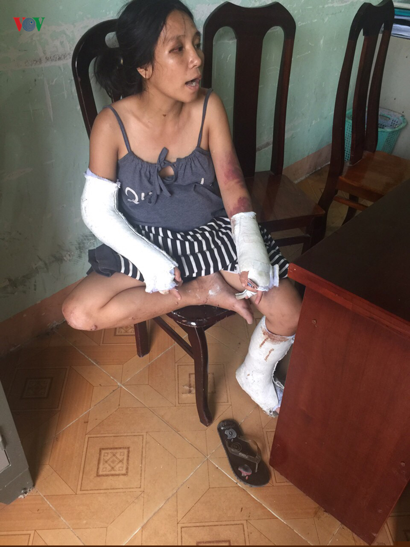 Nạn nhân Lâm Thị Mến (ảnh CTV)