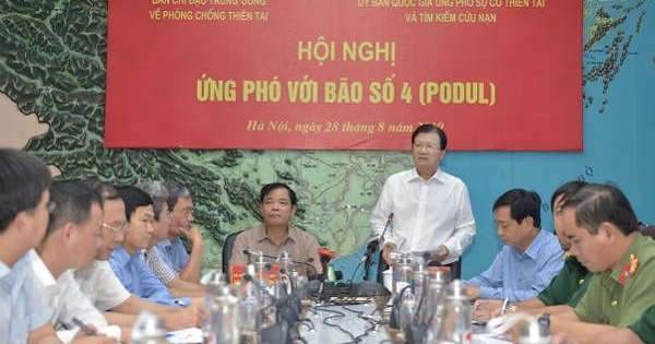 Tránh chủ quan ứng phó bão số 4