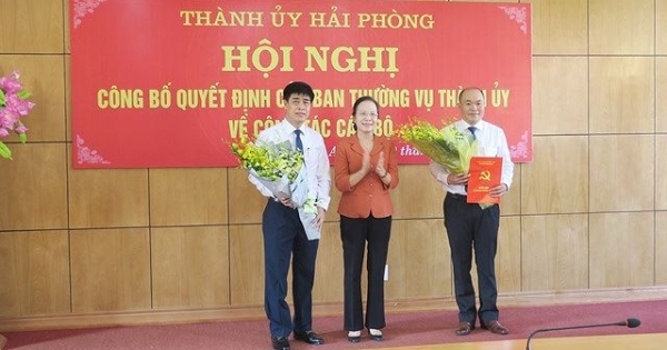 Phó Giám đốc Sở Tư pháp Hải Phòng giữ chức Phó Bí thư Quận ủy Kiến An
