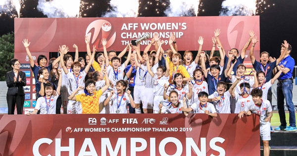 Hạ gục Thái Lan, ĐT nữ Việt Nam lần thứ 3 lên "ngôi vương" ở đấu trường khu vực