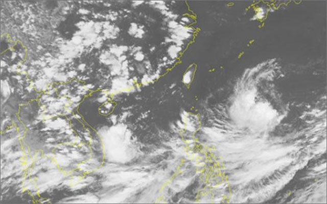Ngày 1/9, Áp thấp nhiệt đới mạnh cấp 7, giật cấp 9 đi vào Biển Đông