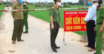 Nóng: Phong tỏa một thôn do có ca dương tính lần 1 với Covid-19 ở Thái Bình