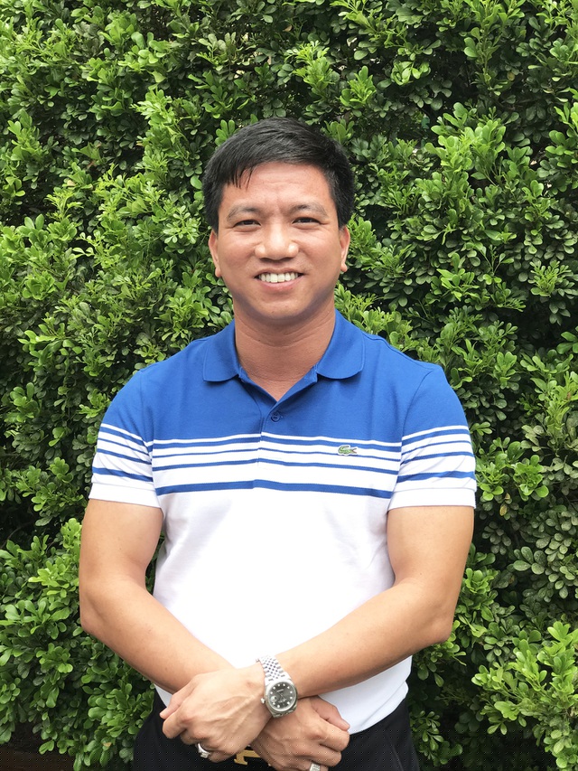 Anh Trương Quốc Chính, chủ nhân kie lan Bướm Đại Ngàn