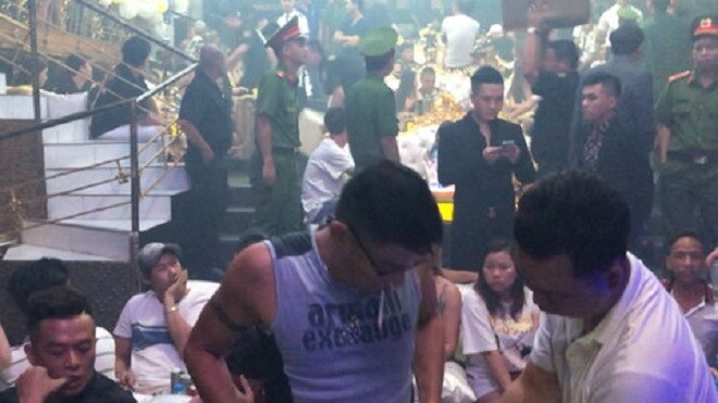 Quán bar 030X8 bị kiểm tra.