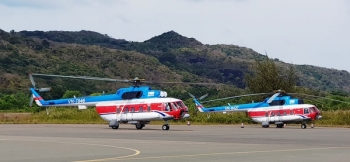 Máy bay chở đề thi tốt nghiệp THPT ra đảo