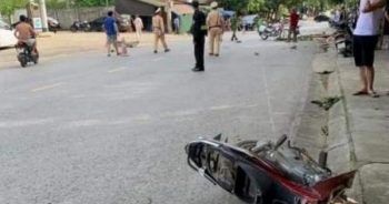 Clip - Nam thanh niên ở Yên Bái tử vong tại chỗ sau cú va chạm với ô tô