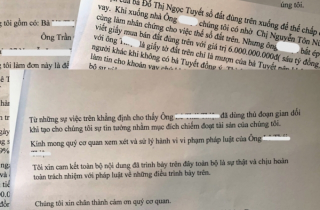 Đại gia Vũng Tàu bị tố cho vay nặng lãi và chiếm đoạt tài sản