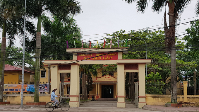 Trụ sở Đảng ủy – UBND – HĐND xã Tân Lập, huyện Yên Mỹ, Hưng Yên