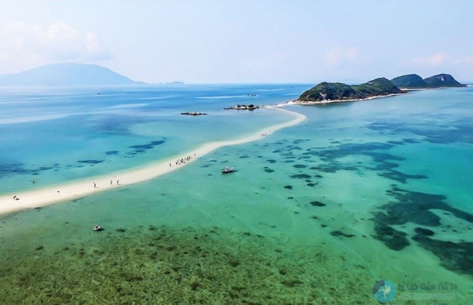 Vẻ đẹp hoang sơ của đảo Điệp Sơn.