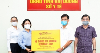 "Bầu Hiển” tiếp tục tiếp sức Hải Dương chống dịch