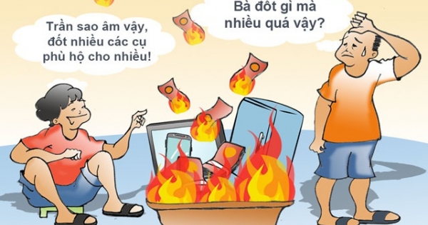 Vàng mã (giả), cái gì mới là thật?