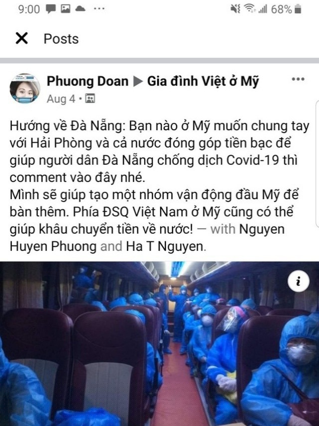 Cộng đồng người Việt khắp thế giới “Chung tay vì Việt Nam” đẩy lùi Covid-19 - 1