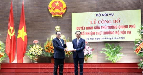 Trưởng ban Tôn giáo Chính phủ được bổ nhiệm làm Thứ trưởng Bộ Nội vụ