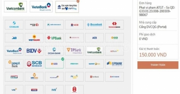 Đồng Nai áp dụng nộp phạt trực tuyến khi vi phạm giao thông