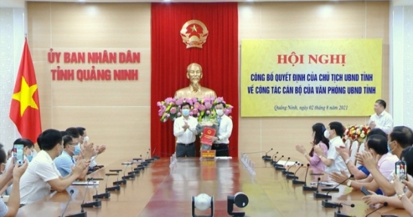 Quảng Ninh có tân Chánh Văn phòng UBND tỉnh