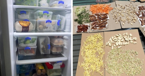 Bi hài chuyện tích trữ thực phẩm mùa dịch