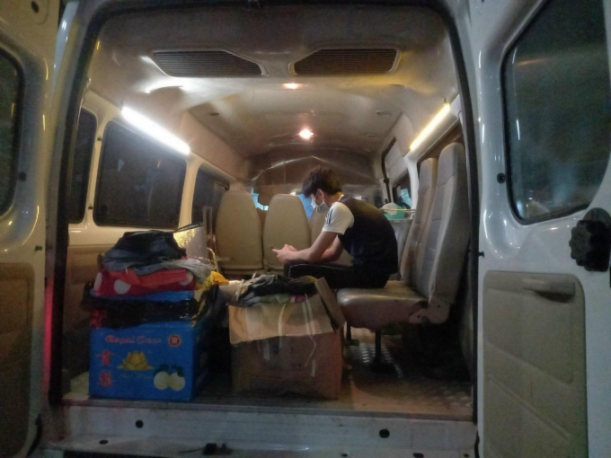 Những F0 kích động, quấy phá các bác sĩ đã bị đưa đi đến nơi khác để tiếp tục điều trị. Ảnh: TTYT Bàu Bàng