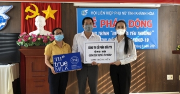 TH trao tặng 48.000 sản phẩm tốt cho sức khỏe, chung tay cùng Khánh Hòa chống dịch Covid-19