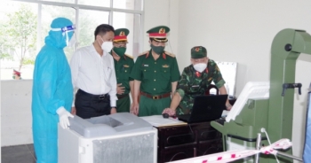 Cần Thơ: Bộ Tư lệnh Quân khu 9 kiểm tra việc vận hành, thử nghiệm Bệnh viện dã chiến 6B