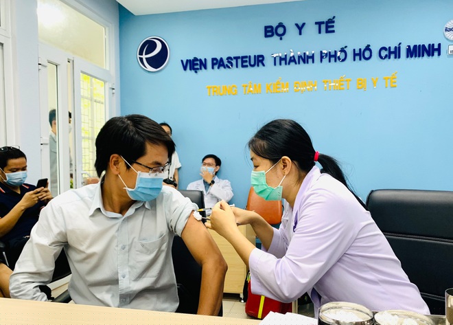 Quận 11 đã cơ bản hoàn thành tiêm vắc xin ngừa Covid-19 mũi 1 cho người dân (Ảnh minh họa: Phạm Nguyễn).