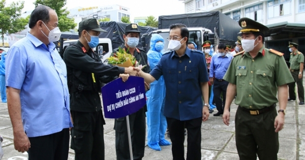 An Giang: Ra mắt lực lượng truy vết dịch Covid-19