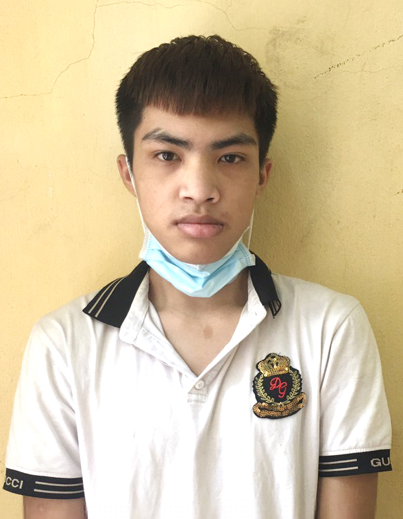 Đối tượng bị bắt giữ.