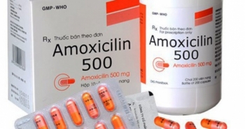 Thuốc Amoxicillin 500mg của Dược phẩm Trung ương 1 - DP1 không đạt tiêu chuẩn chất lượng