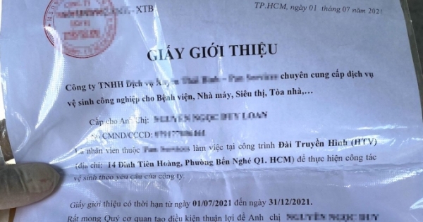 TP HCM: Công an phát hiện giấy xác nhận giả, giấy đi đường không có thời hạn