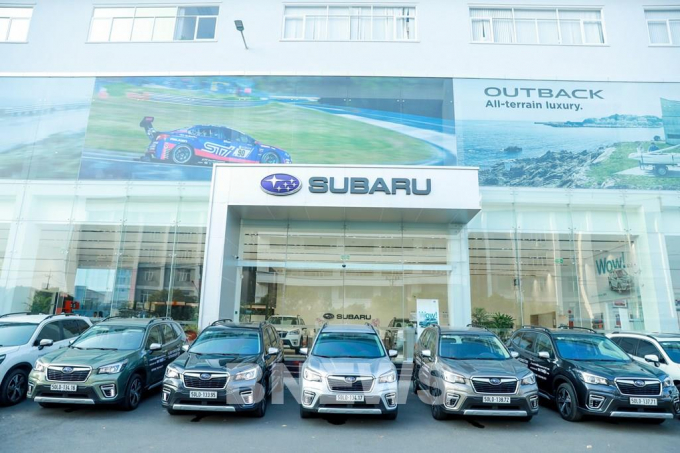 Subaru ưu đãi cao nhất đến 229 triệu đồng cho khách mua Forester i-L. Ảnh: BNEWS/TTXVN phát